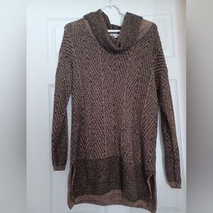 Eight, Eight, Eight Womens Size L Cowl Neck Sweater with Long Sleeves